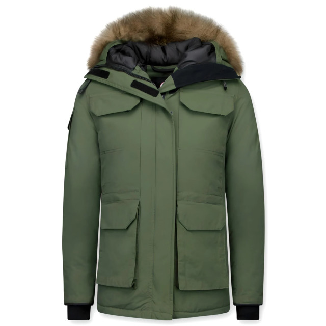 Matogla Parka jas met bontkraag 7603G large