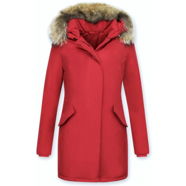 Matogla Bontjassen winterjas wooly lang B/B-DWWL-B-P-R large