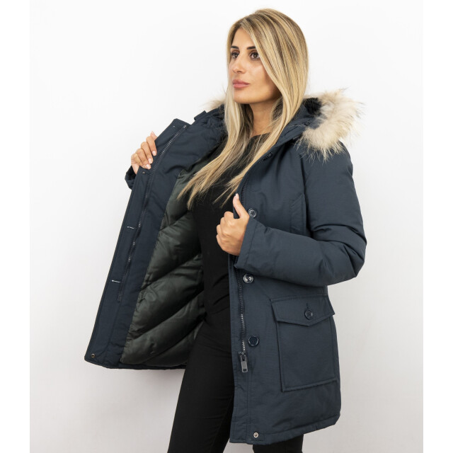 Matogla Bontjassen winterjas wooly lang 5692A-B large