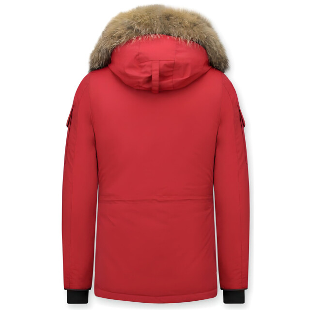 Matogla Winterjas met bontkraag 7603R large