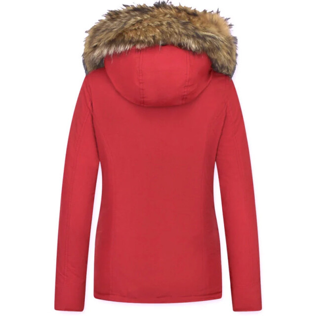 TheBrand Korte winterjas met bontkraag LB-551BPM-R large