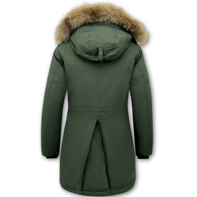 Matogla Parka winterjas met bontkraag groot 7602 large