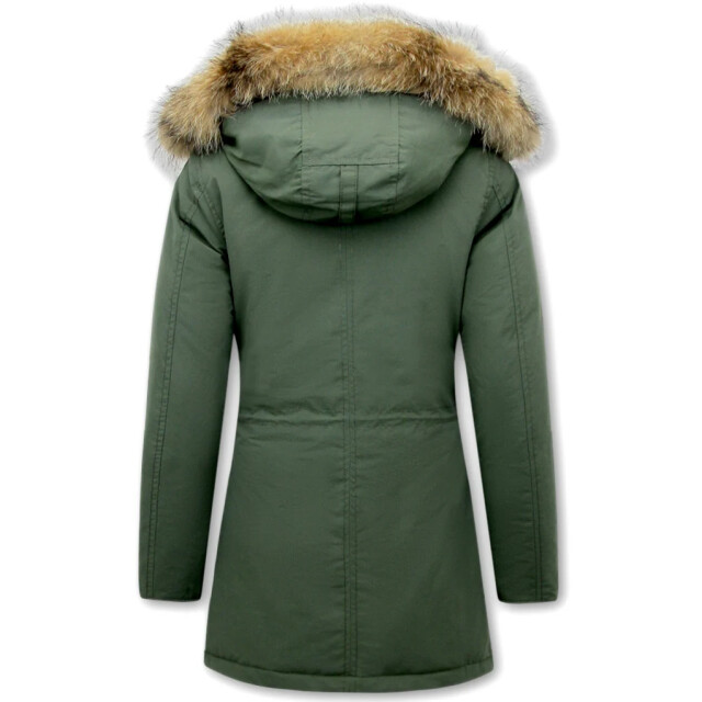 Matogla Parka winterjas met bontkraag groot 7602 large