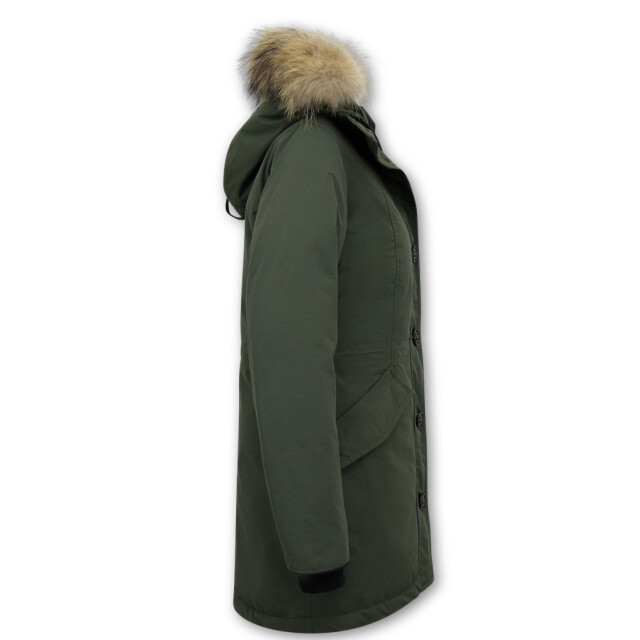 Matogla Parka winterjas met bontkraag groot 7602 large
