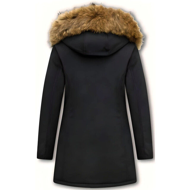 Matogla Winterjas met echte bontkraag slim fit 0681-Z-BONT large