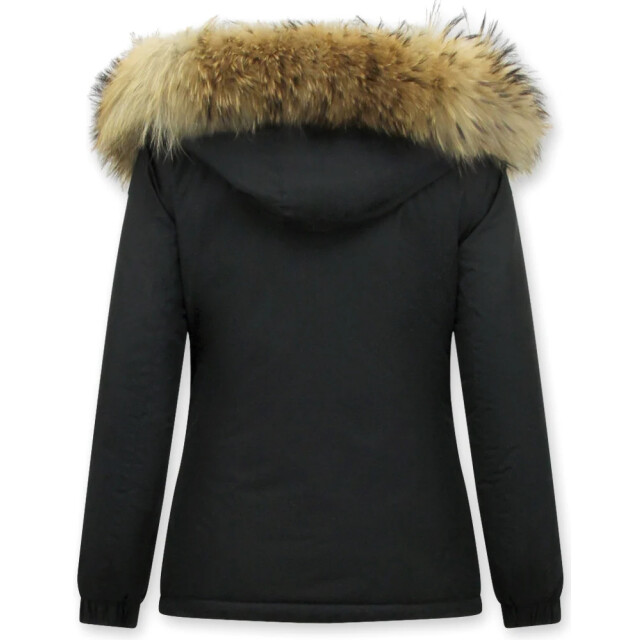 Beluomo Korte winterjas slim fit 9621 large