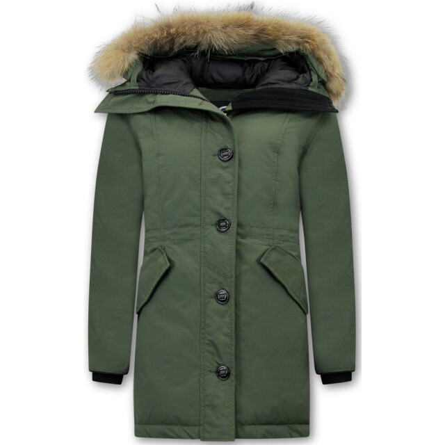 Matogla Parka winterjas met bontkraag groot 7602 large