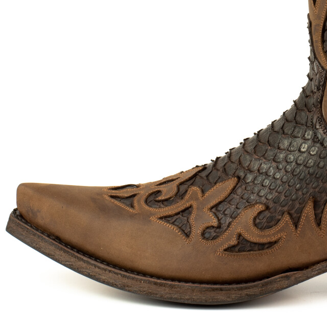 Mayura Boots Cowboy laarzen desert-2567 crazy old sadale / testa DESERT-2567 CRAZY OLD SADALE / PYTHON TESTA large