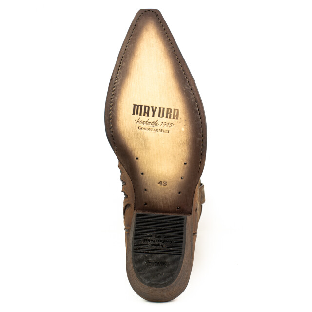 Mayura Boots Cowboy laarzen desert-2567 crazy old sadale / testa DESERT-2567 CRAZY OLD SADALE / PYTHON TESTA large