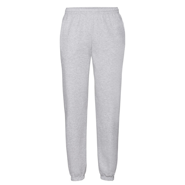 Fruit of the Loom Volwassen uniseks classic 260 joggingbroek met elastische manchetten UTLT2477_heathergrey large