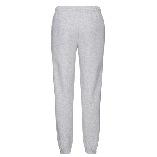 Fruit of the Loom Volwassen uniseks classic 260 joggingbroek met elastische manchetten UTLT2477_heathergrey large