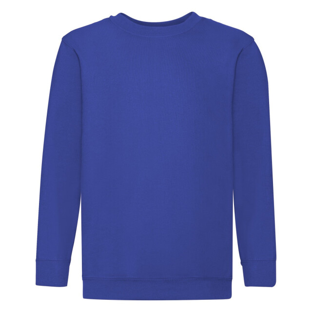 Fruit of the Loom Kinder/kids premium sweatshirt met inzetstuk UTLT1861_royalblue large