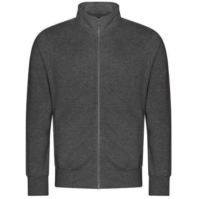 Awdis Volwassen unisex campus polycotton full zip jacket UTLT2452_charcoal large