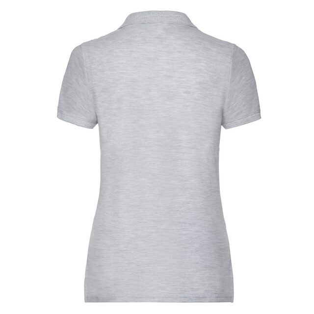 Fruit of the Loom Dames poloshirt UTLT1865_heathergrey large