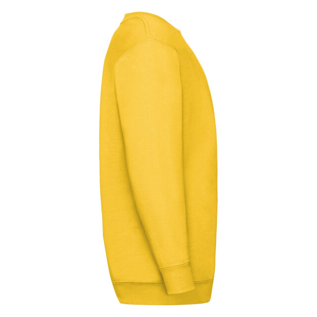 Fruit of the Loom Kinder/kids premium sweatshirt met inzetstuk UTLT1861_sunflower large