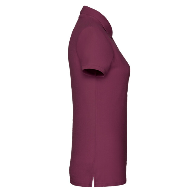 Fruit of the Loom Dames poloshirt UTLT1865_burgundy large