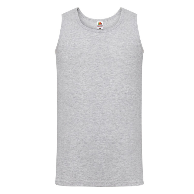 Fruit of the Loom Unisex adult valueweight athletic tank top UTLT1862_heathergrey large