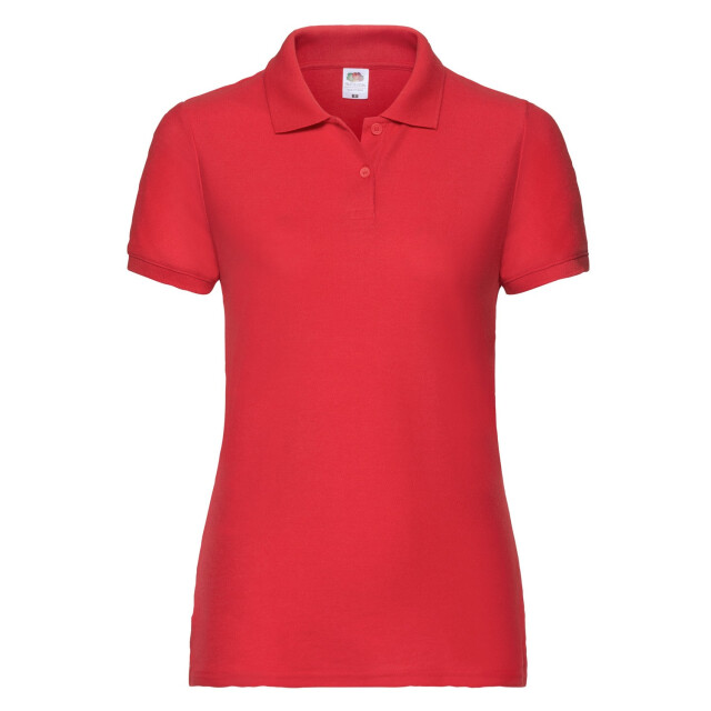 Fruit of the Loom Dames poloshirt UTLT1865_red large