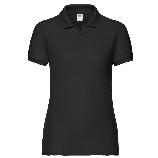 Fruit of the Loom Dames poloshirt UTLT1865_black large