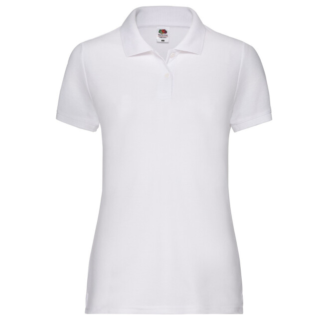 Fruit of the Loom Unisex 65/35 piqué poloshirt voor volwassenen UTLT1864_white large