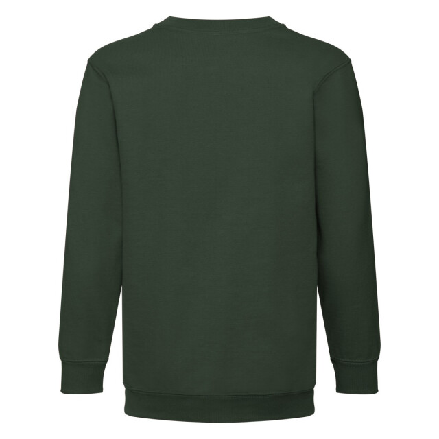 Fruit of the Loom Kinder/kids premium sweatshirt met inzetstuk UTLT1861_bottlegreen large