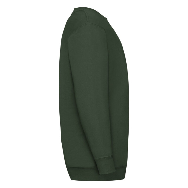 Fruit of the Loom Kinder/kids premium sweatshirt met inzetstuk UTLT1861_bottlegreen large
