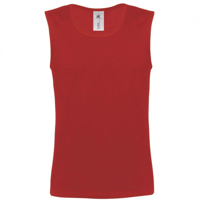 B and C Katoenen uniseks sportvest voor volwassenen UTLT1858_red large