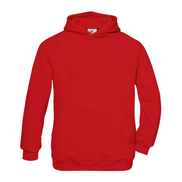 B and C Kinderen/kinderen hoodie UTLT1852_red large