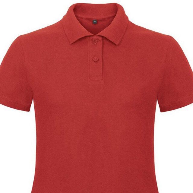 B and C Dames id.001 poloshirt UTLT1831_red large
