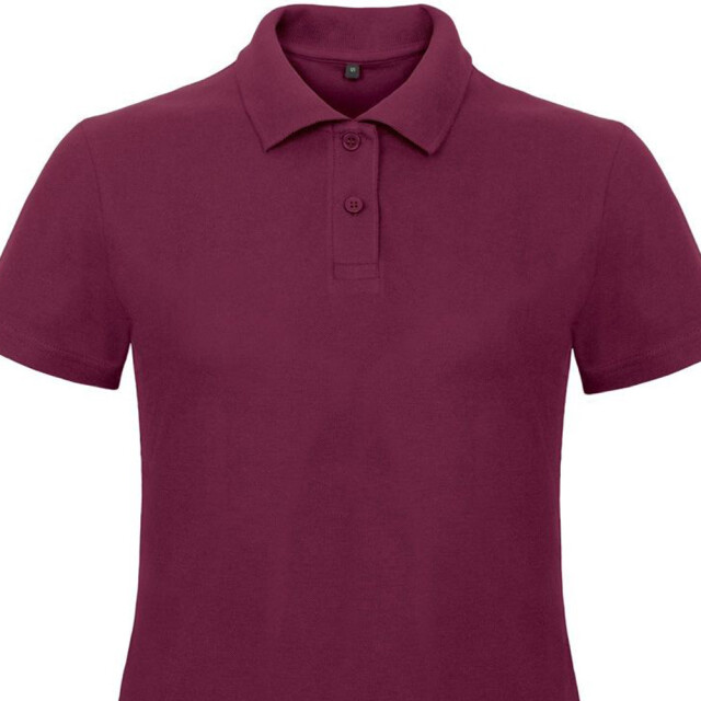 B and C Dames id.001 poloshirt UTLT1831_wine large