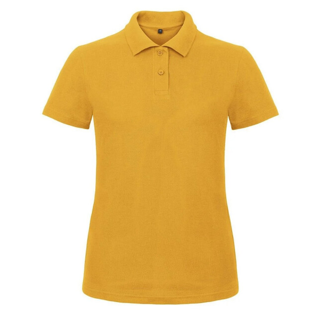 B and C Dames id.001 poloshirt UTLT1831_chiligold large