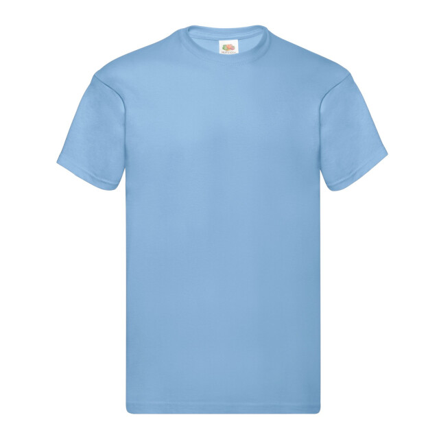 Fruit of the Loom Unisex origineel katoenen t-shirt voor volwassenen UTLT1822_skyblue large