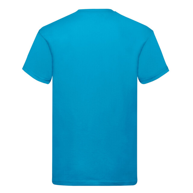Fruit of the Loom Unisex origineel katoenen t-shirt voor volwassenen UTLT1822_azureblue large