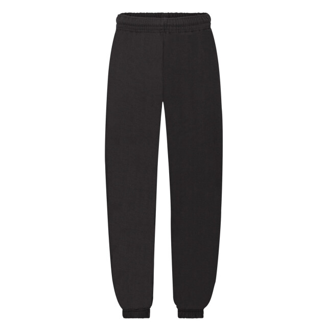 Fruit of the Loom Klassieke joggingbroek met elastische manchet voor kinderen/kinderen UTLT1819_black large
