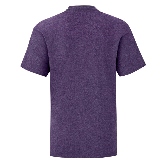 Fruit of the Loom Kinderen/kinderen iconic heather t-shirt UTLT1798_heatherpurple large