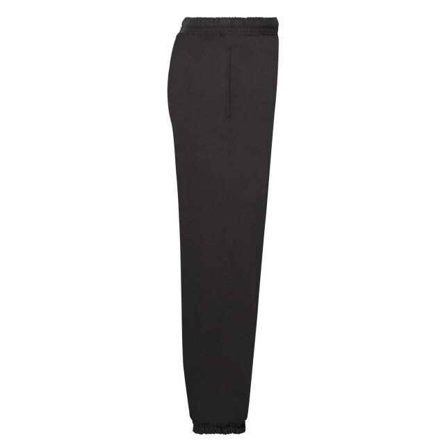 Fruit of the Loom Klassieke joggingbroek met elastische manchet voor kinderen/kinderen UTLT1819_black large