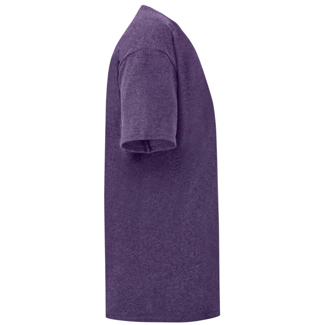 Fruit of the Loom Kinderen/kinderen iconic heather t-shirt UTLT1798_heatherpurple large