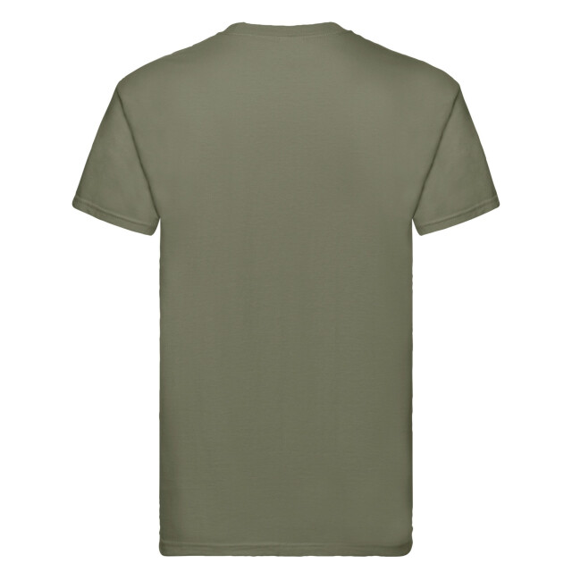 Fruit of the Loom Unisex super premium t-shirt voor volwassenen UTLT1780_classicolive large