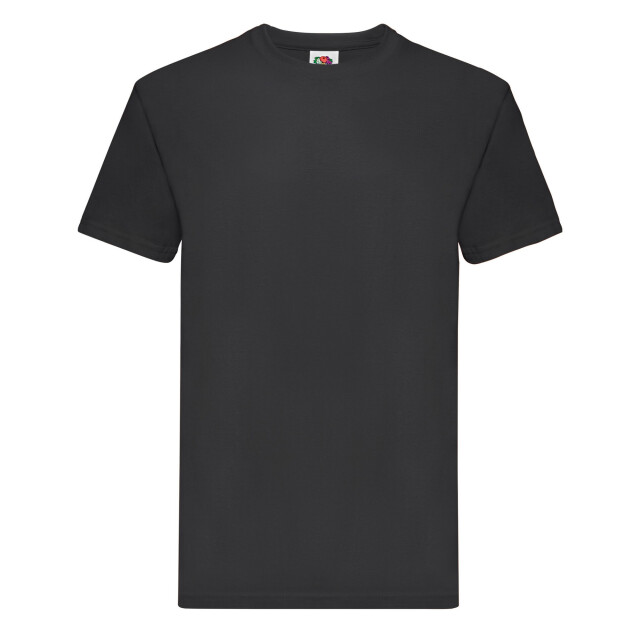 Fruit of the Loom Unisex super premium t-shirt voor volwassenen UTLT1780_black large