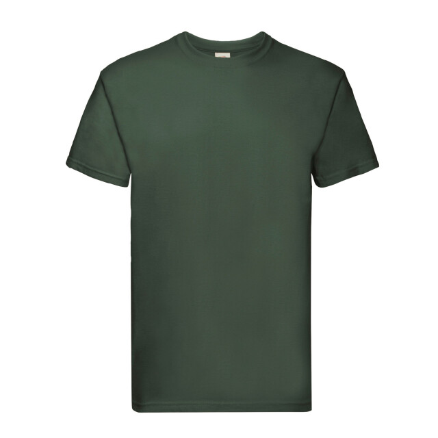 Fruit of the Loom Unisex super premium t-shirt voor volwassenen UTLT1780_bottlegreen large