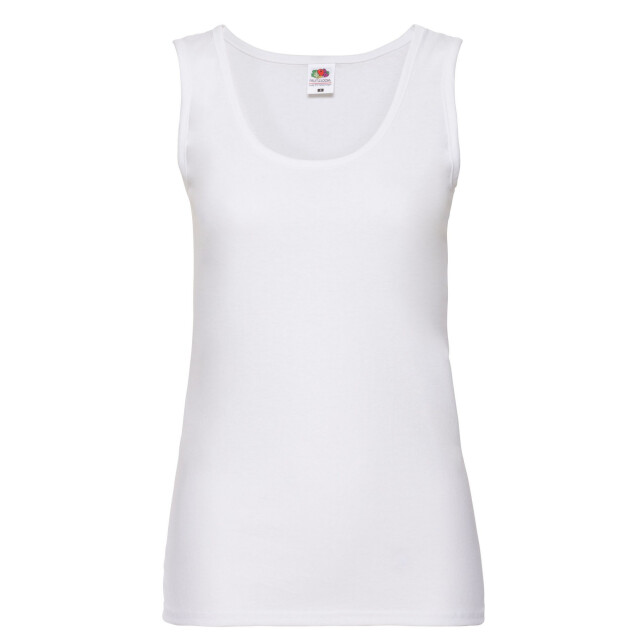 Fruit of the Loom Dames valueweight tanktop UTLT1771_white large