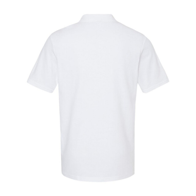 Gildan Unisex softstyle piqué poloshirt voor volwassenen UTLT1762_white large