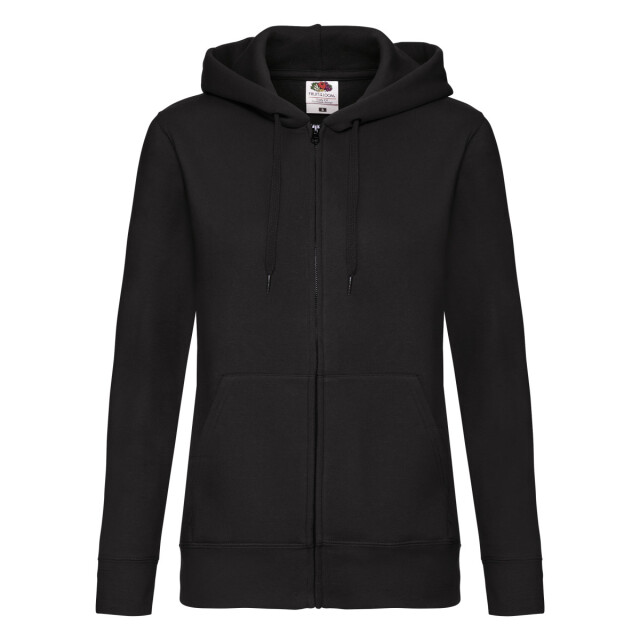 Fruit of the Loom Dames premium sweatjack UTLT1760_black large