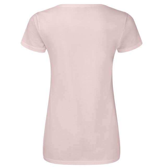 Fruit of the Loom Dames iconic 150 v hals t-shirt UTLT1746_powderrose large