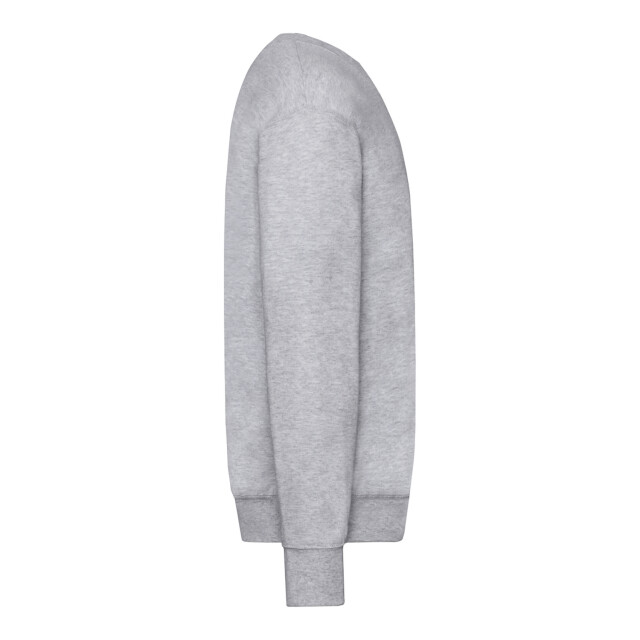 Fruit of the Loom Uniseks lichtgewicht sweatshirt met inzet voor volwassenen UTLT1718_heathergrey large