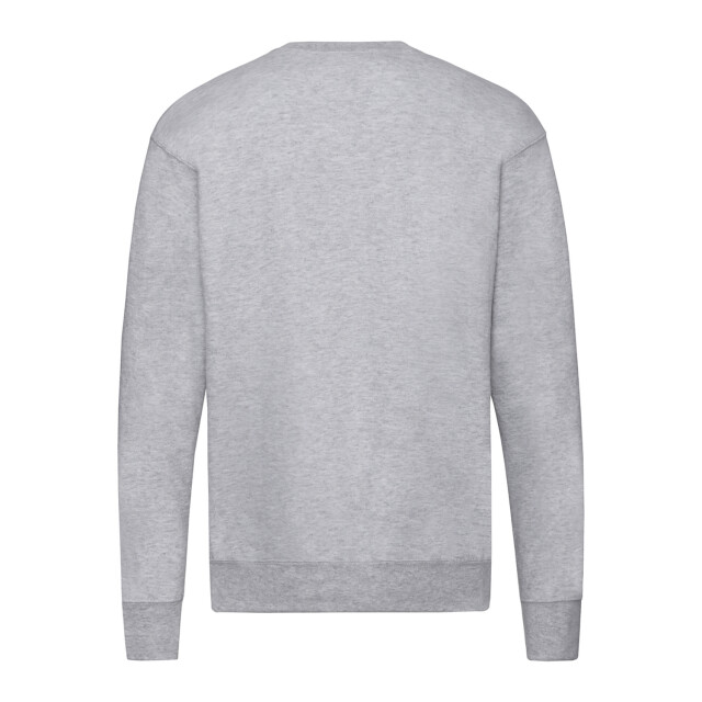 Fruit of the Loom Uniseks lichtgewicht sweatshirt met inzet voor volwassenen UTLT1718_heathergrey large