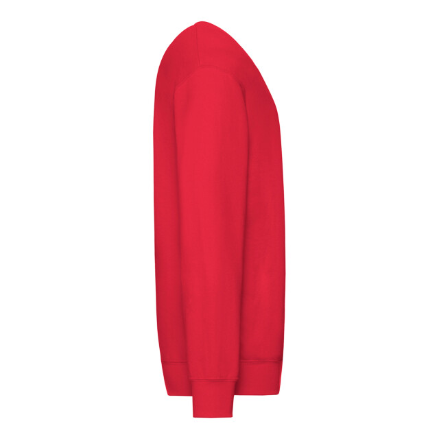 Fruit of the Loom Uniseks lichtgewicht sweatshirt met inzet voor volwassenen UTLT1718_red large
