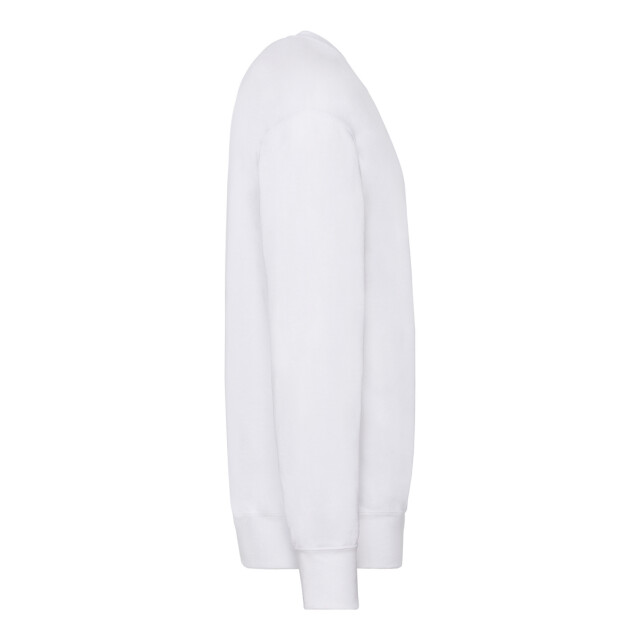 Fruit of the Loom Uniseks lichtgewicht sweatshirt met inzet voor volwassenen UTLT1718_white large
