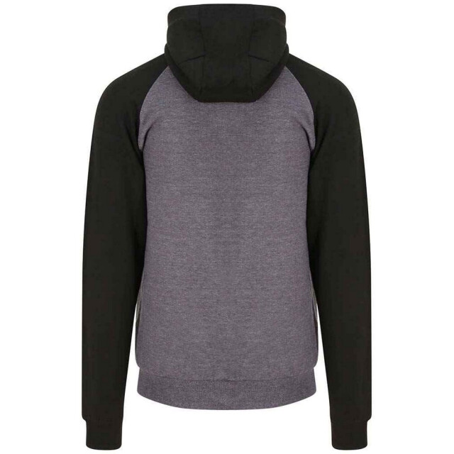 Awdis Unisex volwassene just hoods baseball hoodie UTLT1721_charcoal large