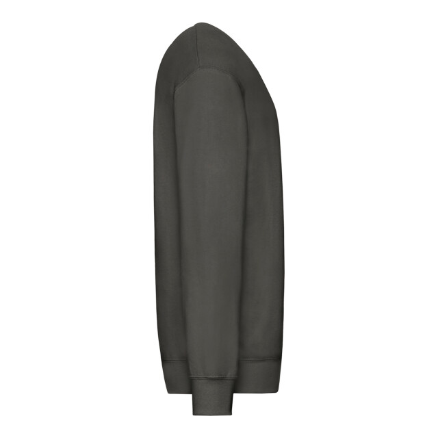 Fruit of the Loom Uniseks lichtgewicht sweatshirt met inzet voor volwassenen UTLT1718_lightgraphite large